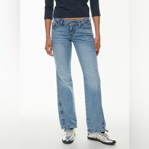 Aritzia Levi’s Sz 29 Noughties Bootcut Low Rise Y2K Denim Jeans